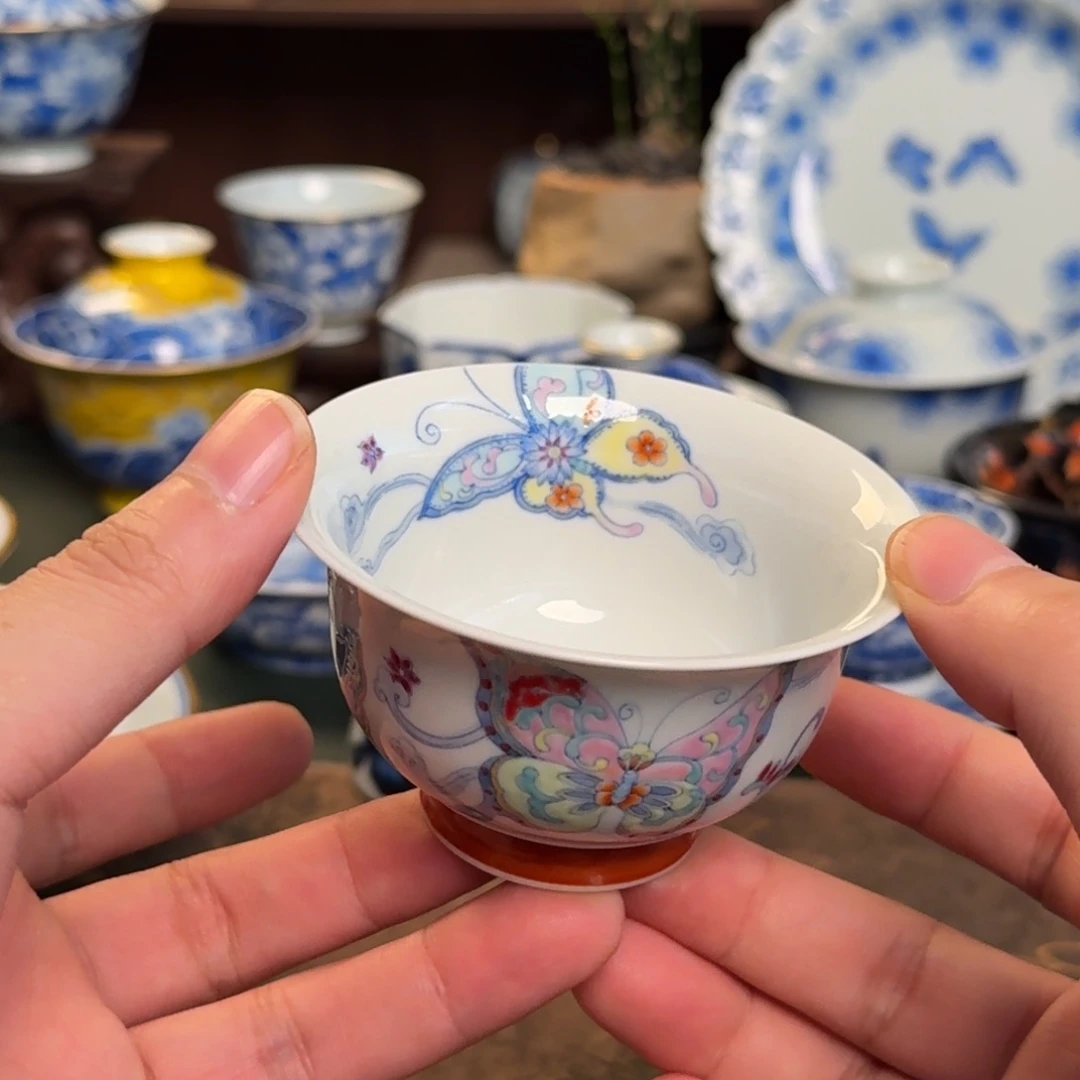 纯手工手绘陶瓷茶具