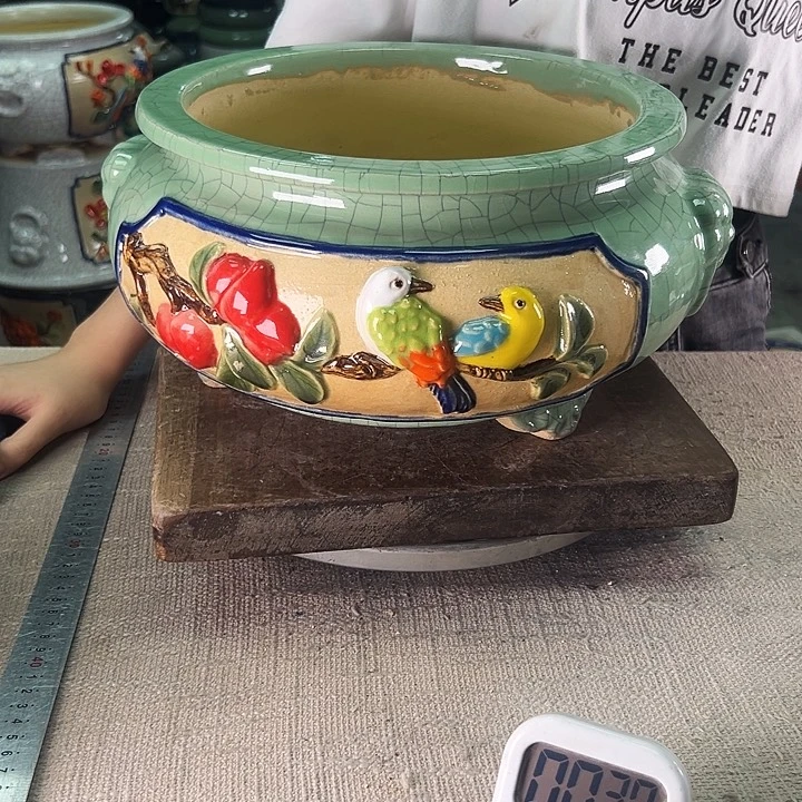 泳坤堂石湾盆陶瓷