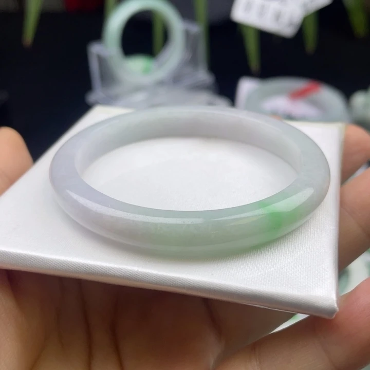 未镶嵌手链翡翠天然53贵妃……3