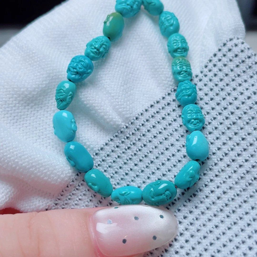绿松石未镶嵌珠宝半成品