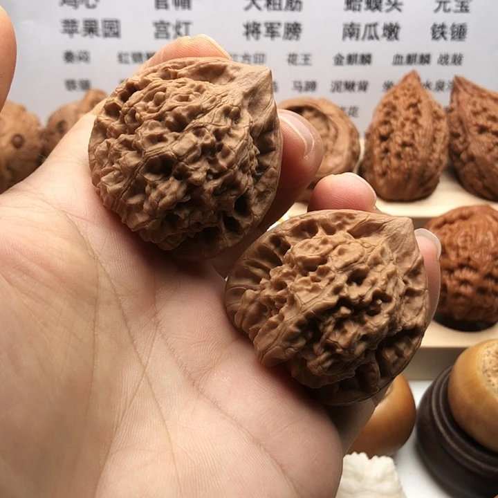 把件文玩核桃官帽，边40