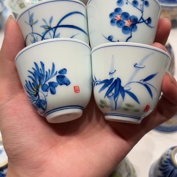 景德镇陶瓷杯子的