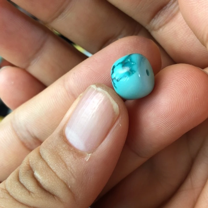 未镶嵌绿松石珠宝半成品