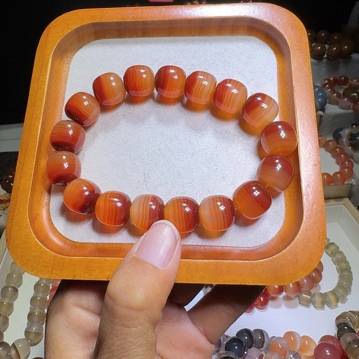 通***）玛瑙/玉髓未镶嵌手串