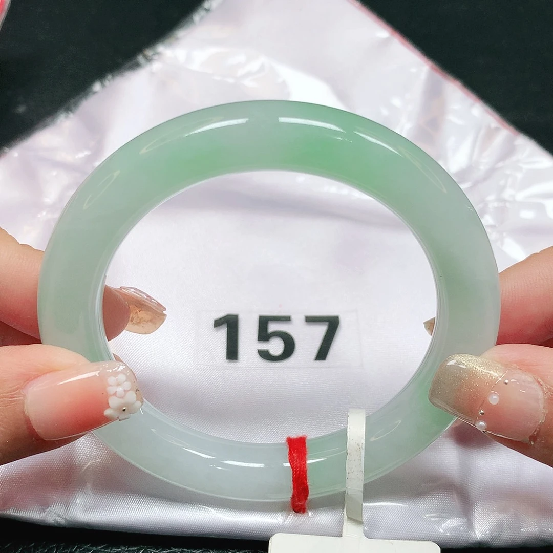 未镶嵌手镯翡翠圆条