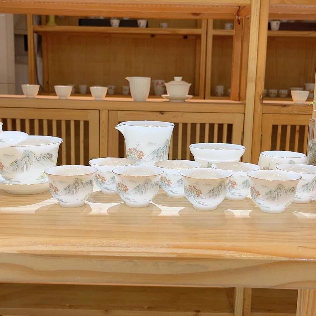 【御瓷斋】璞玉瓷套装