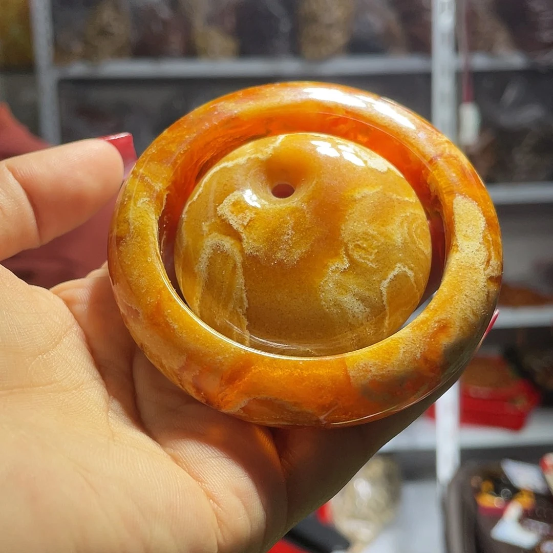 琥珀手链未镶嵌太*石琥珀蜜蜡02