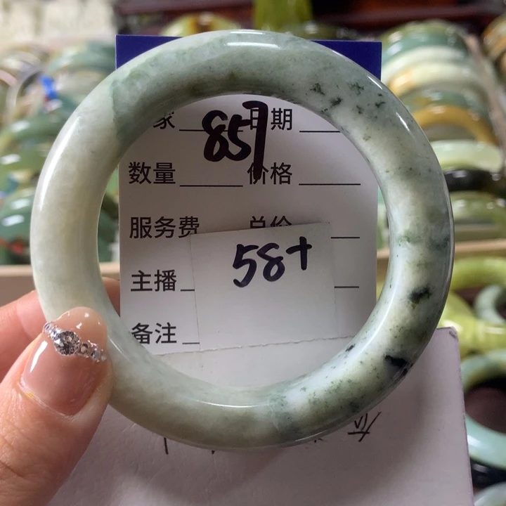 蛇纹石玉未镶嵌手镯857
