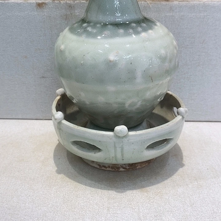 疆***西摆件湖田青瓷-青瓷小盏