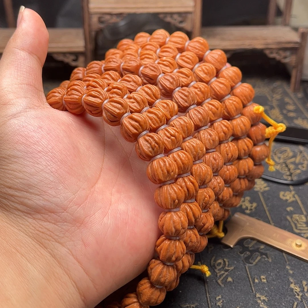 桃核吊坠佛手手持