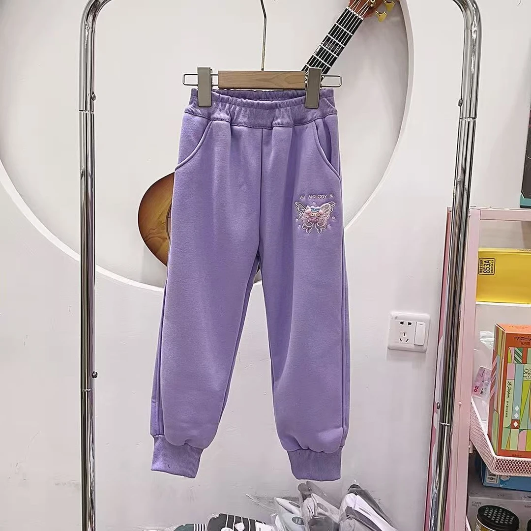 【一体绒】儿童冬季加绒一体绒运动裤3232