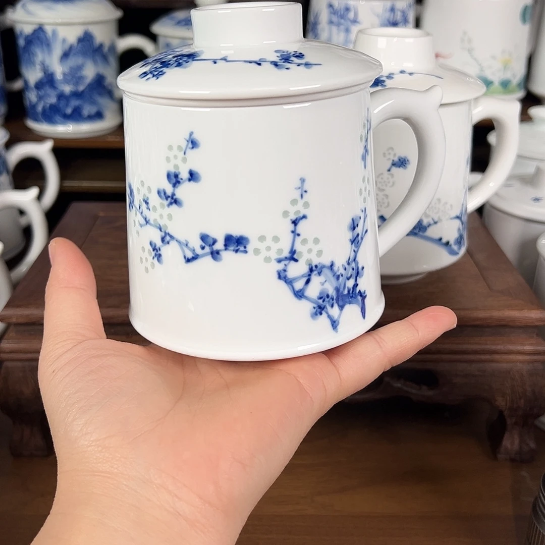 忽***哥景德镇高温陶瓷办公杯家用