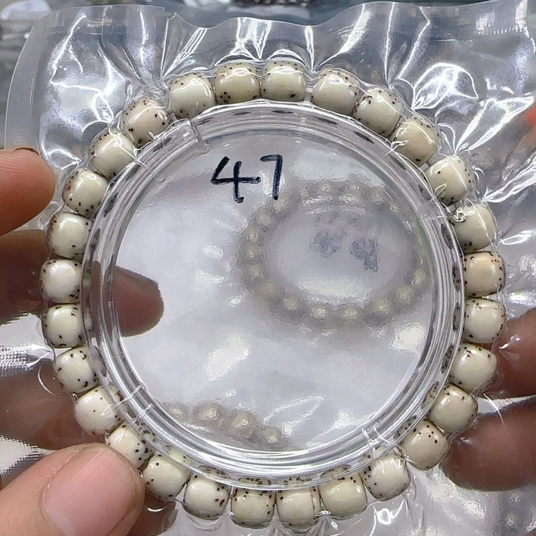 手串星月菩提62殿堂河豚星月菩提单圈8左右