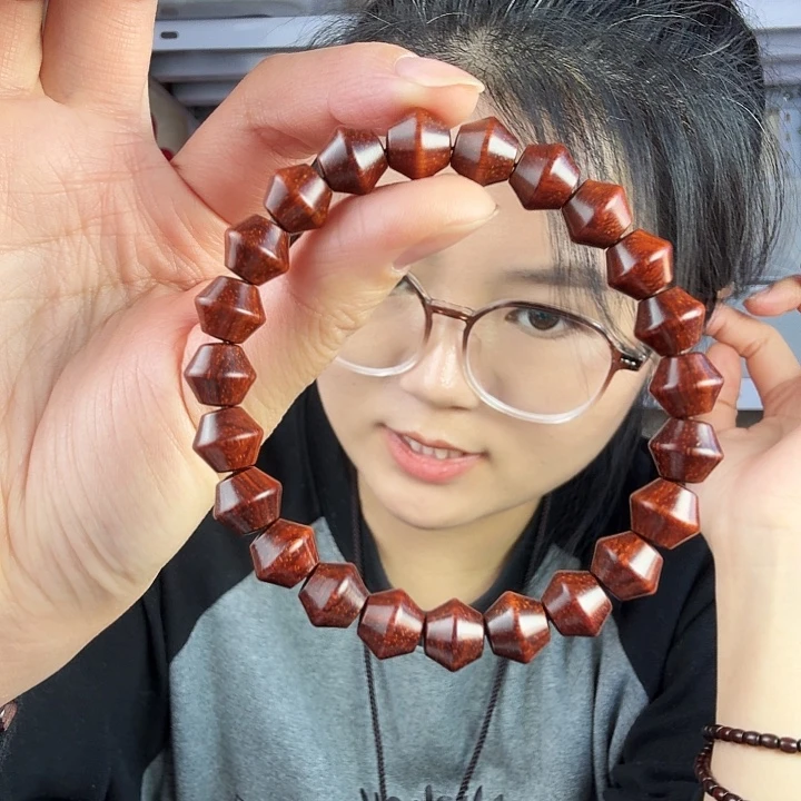 檀香紫檀（小叶紫檀）小叶紫檀鼓珠