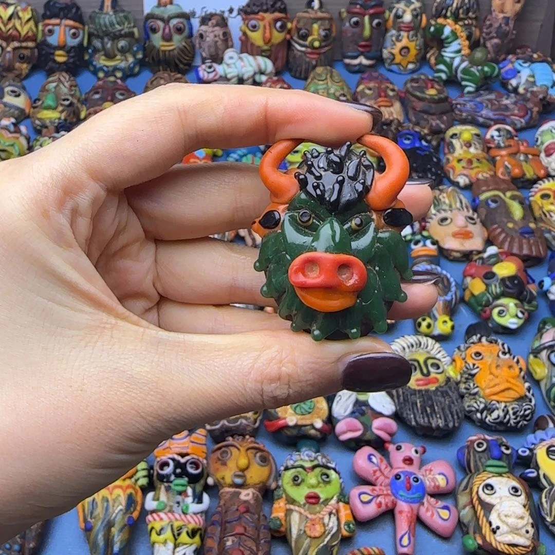 琉璃非金属牛头娃