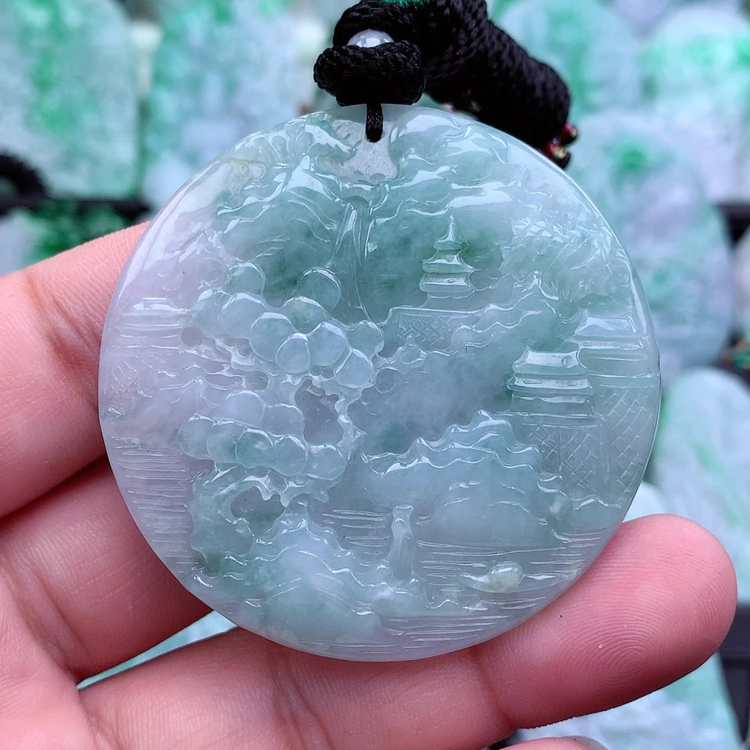 翡翠吊坠(不含链)未镶嵌