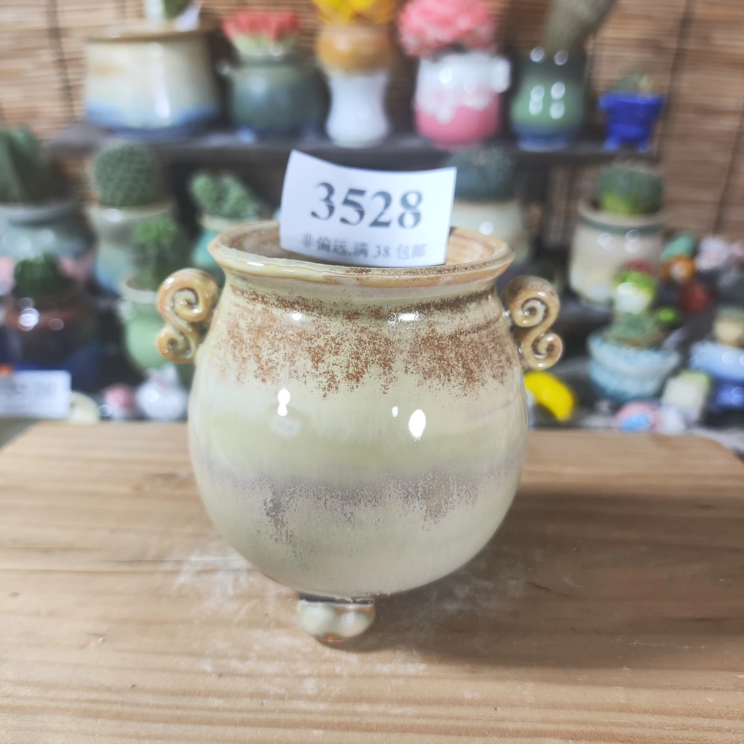 口5高7，3528手工创意多肉花盆摆件迷你多景德镇纯手工制做
