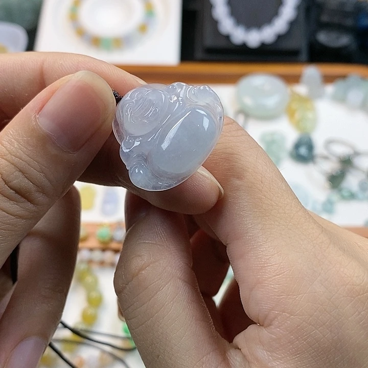 【闪购商品】翡翠裸石佛公。