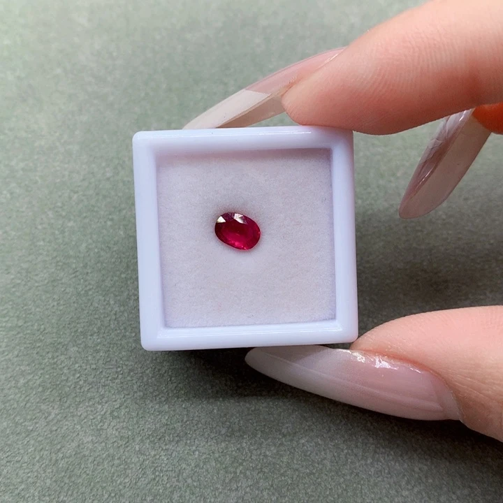 碧玺珠宝半成品未镶嵌天然卢比莱宝石