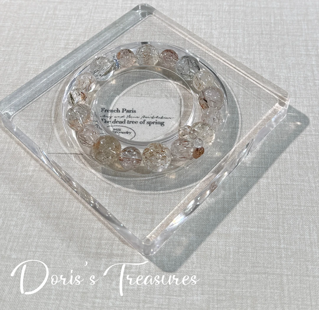 【你我皆黑马】水晶手串 精致气质多样性发一颜色微差