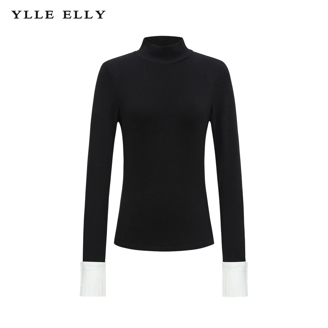 【小春子】小衫冬季新款磨毛微绒针织打底衫