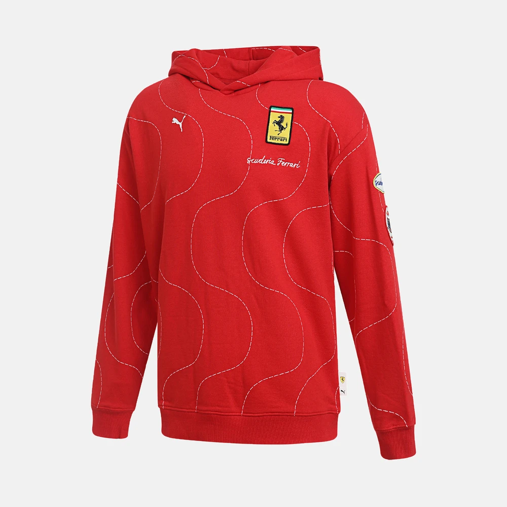 【滔搏联动】puma彪马男子-Ferrari Monza Hoodie-连帽卫衣63275702
