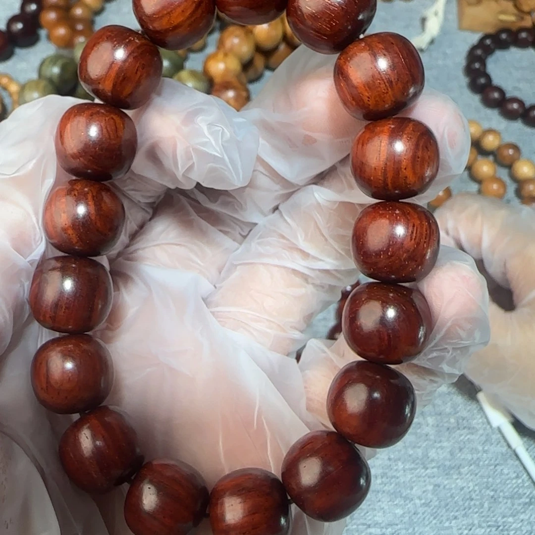 木印度小叶紫檀12 13超精工麟底金星