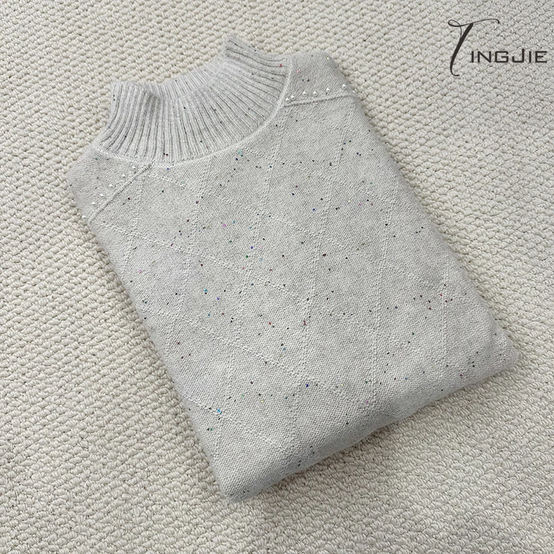 B2495长袖上衣针织毛衣上衣女