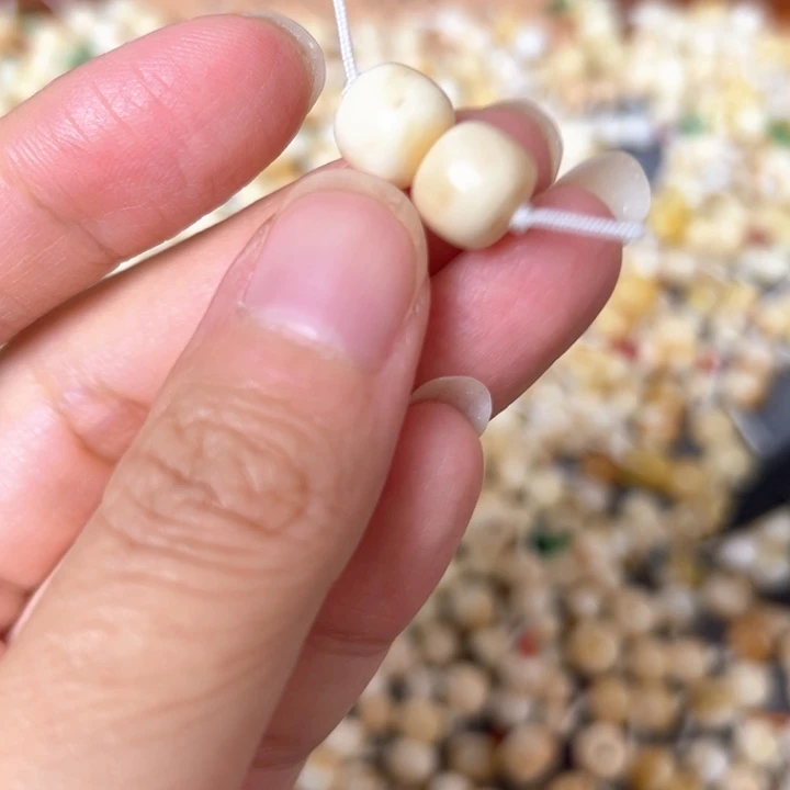 裸石蜜蜡未镶嵌9mm一对