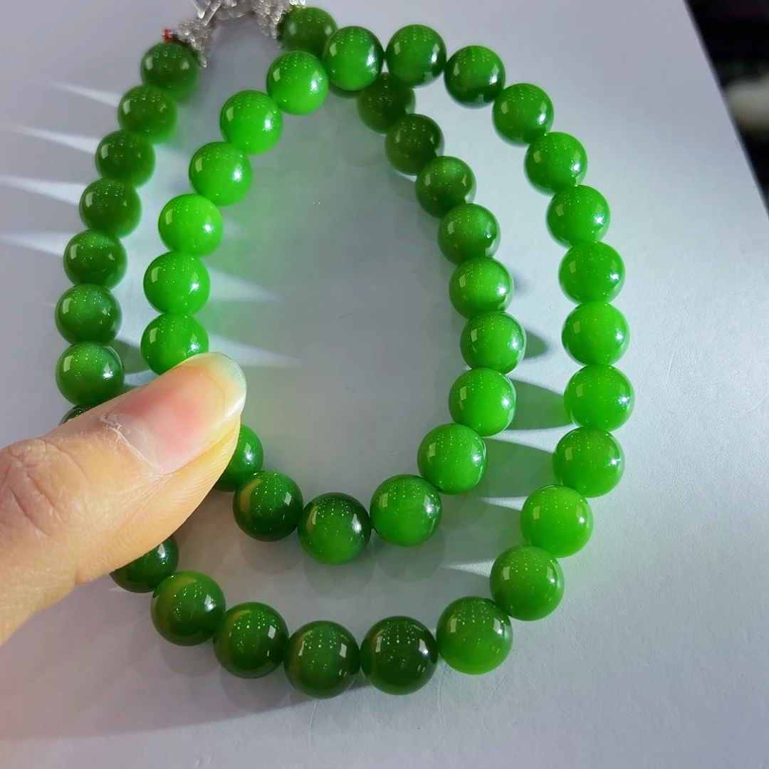 颈饰未镶嵌和田玉（碧玉）七**妈