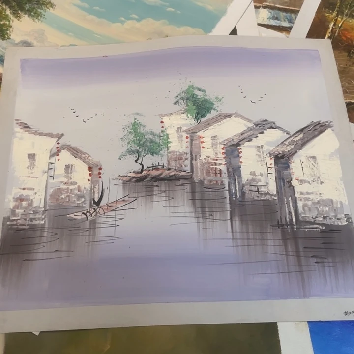 油画油画作品入选5060