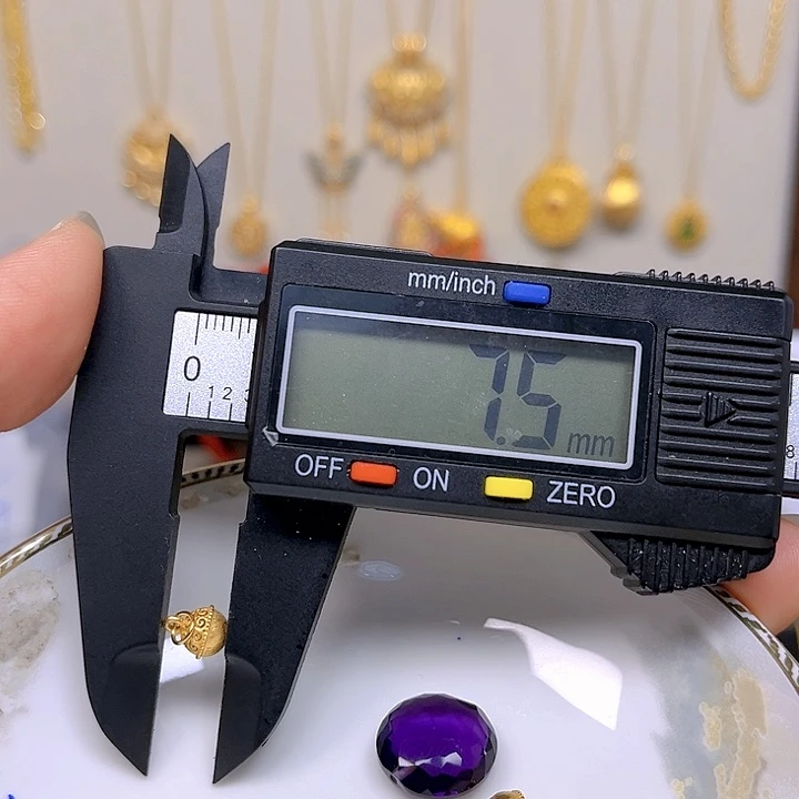 紫晶颈饰银S925镶嵌紫晶925镶嵌206