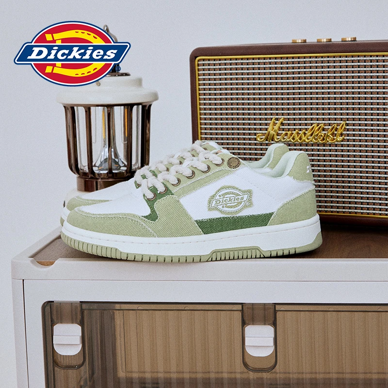 Dickies板鞋男款薄荷曼波运动鞋百搭男士休闲鞋子男秋季透气男鞋
