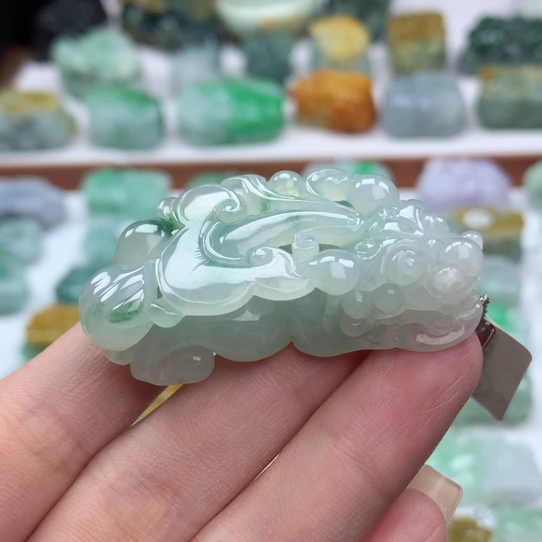 翡翠未镶嵌颈饰翡翠貔貅10