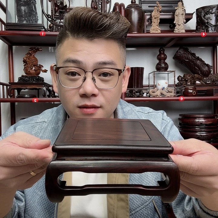 微凹黄檀工艺品底座
