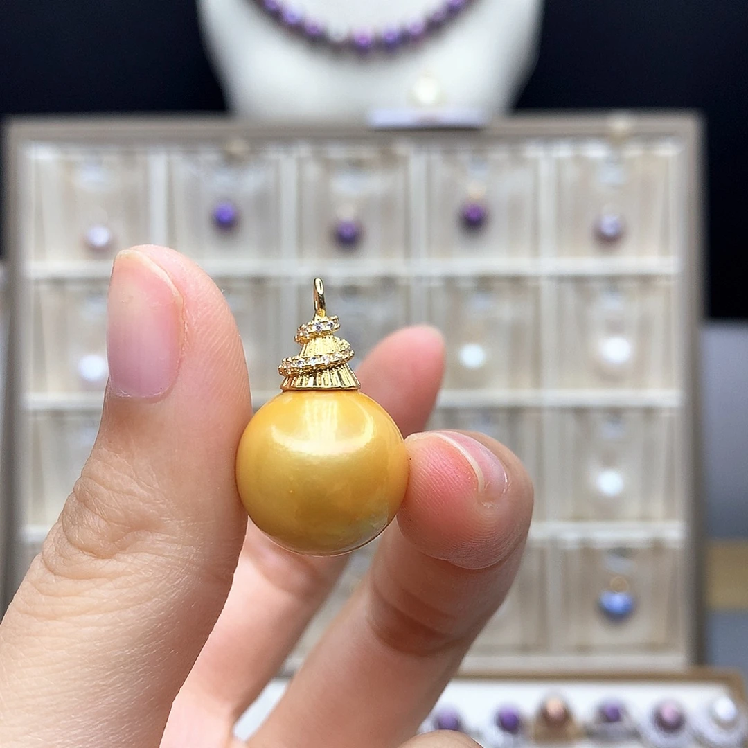 颈饰淡水珍珠合金