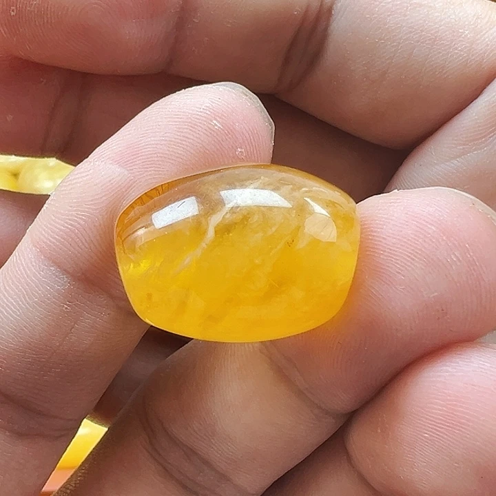 蜜蜡未镶嵌珠宝奇石马蹄5克