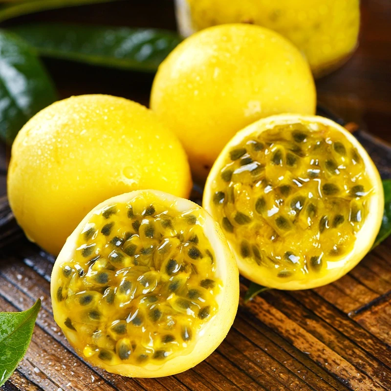 钦蜜9号黄金百香果果肉饱满香甜可口