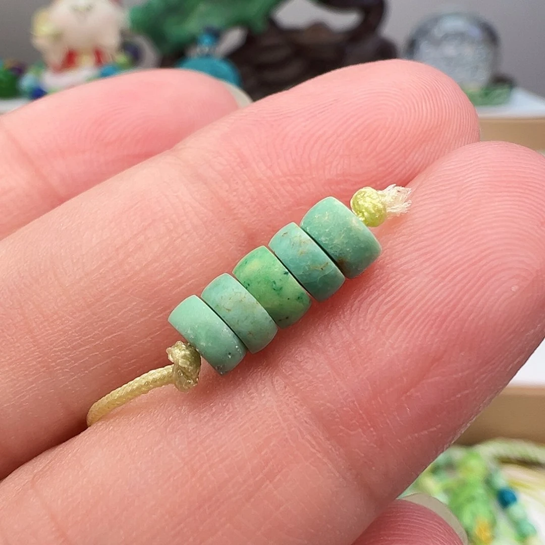 绿松石未镶嵌项链