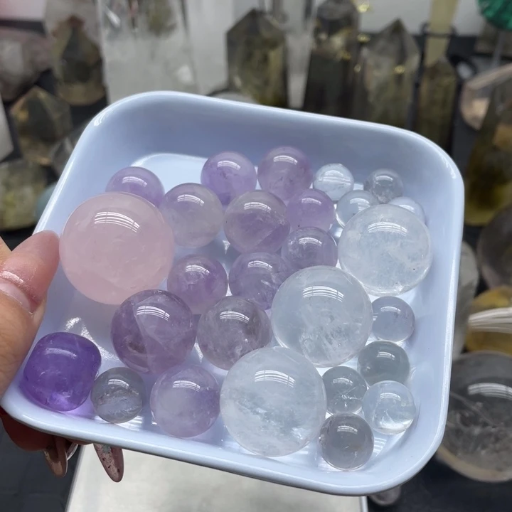 水晶36未镶嵌杏*村天然水晶