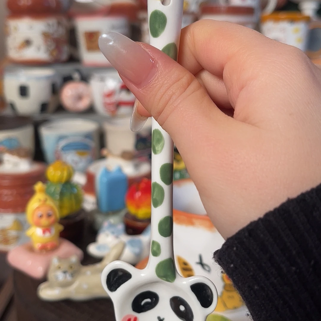 景德镇陶瓷可爱手绘杯