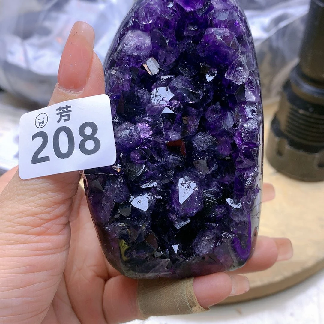 紫晶大型摆件（非配饰）未镶嵌诗*
