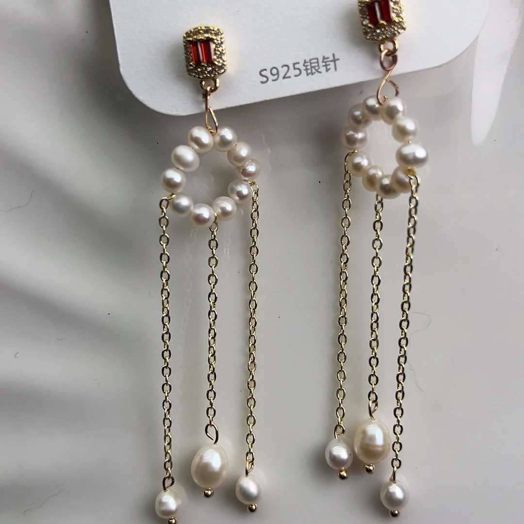 未镶嵌颈饰淡水珍珠