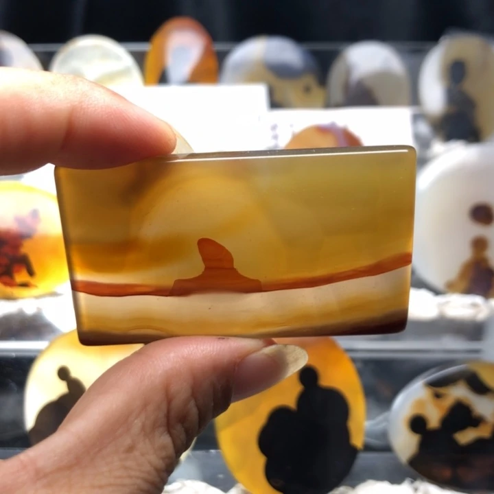 合金玛瑙/玉髓珠宝奇石106