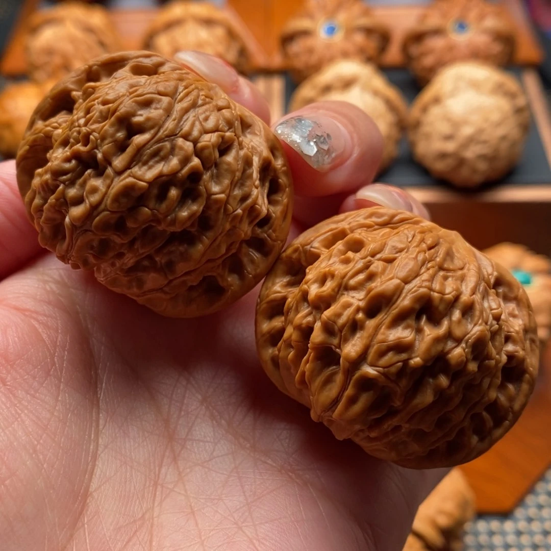 文玩核桃把件41尺寸正磨