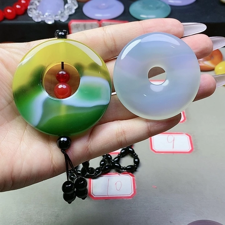 玛瑙/玉髓吊坠(不含链)未镶嵌扎****具