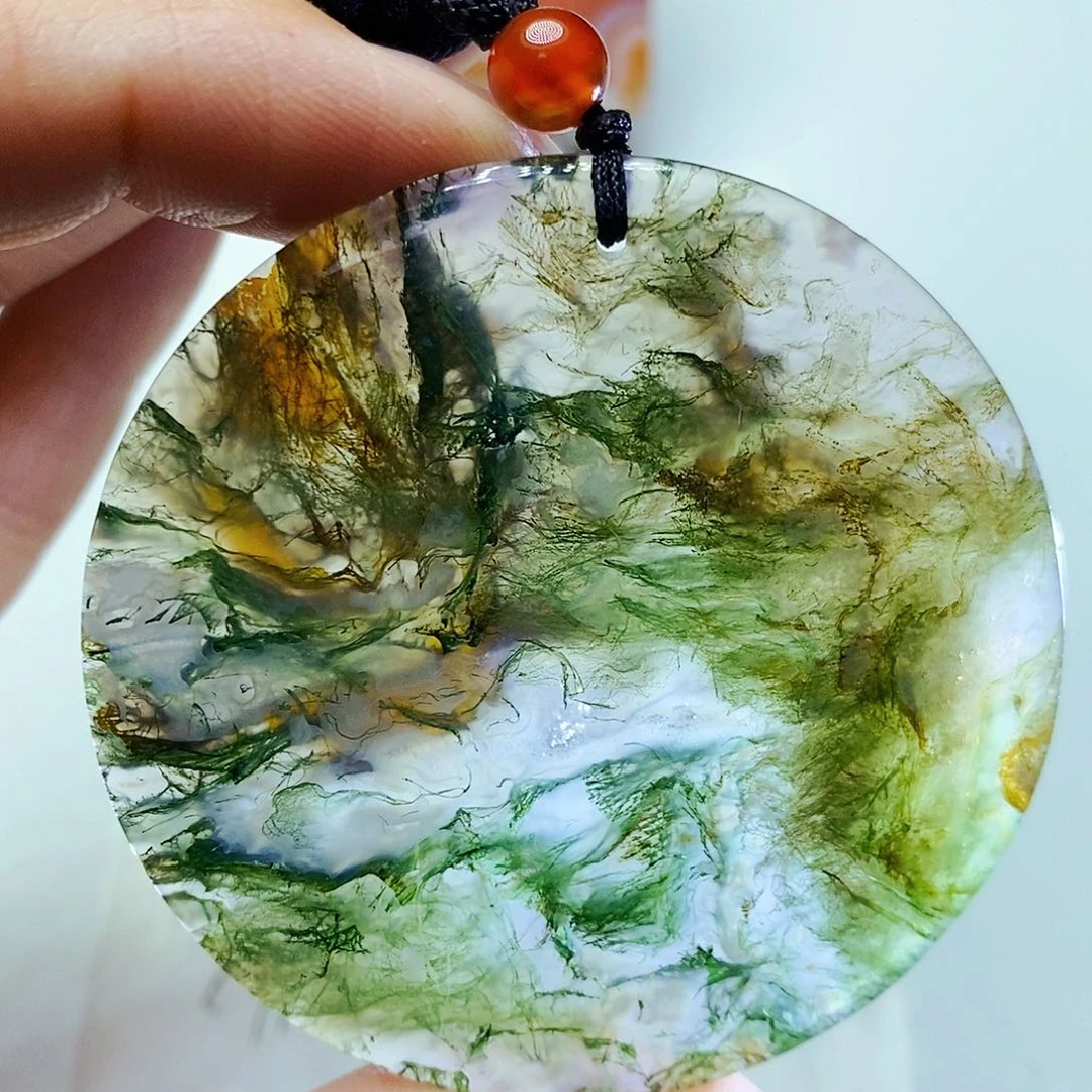 玛瑙/玉髓颈饰未镶嵌落**梅