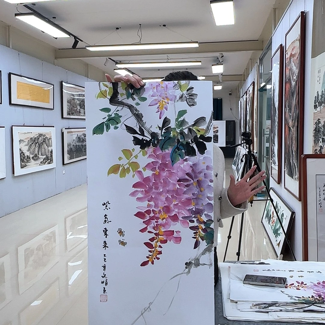 国画国画作品集一个由