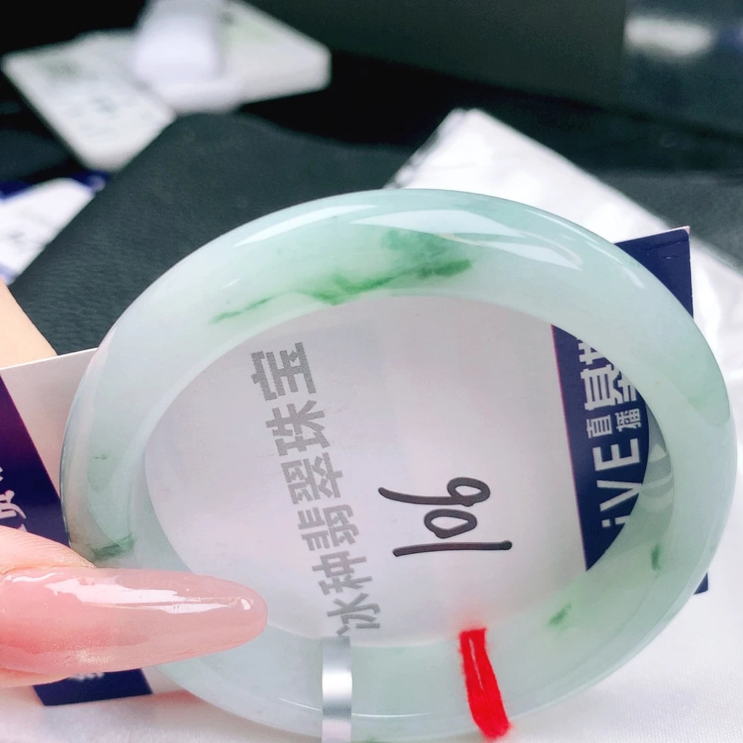 翡翠未镶嵌手镯缅甸天然a货翡翠
