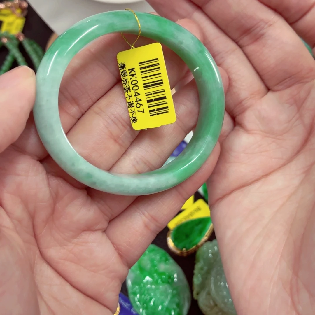 翡翠未镶嵌颈饰50/51